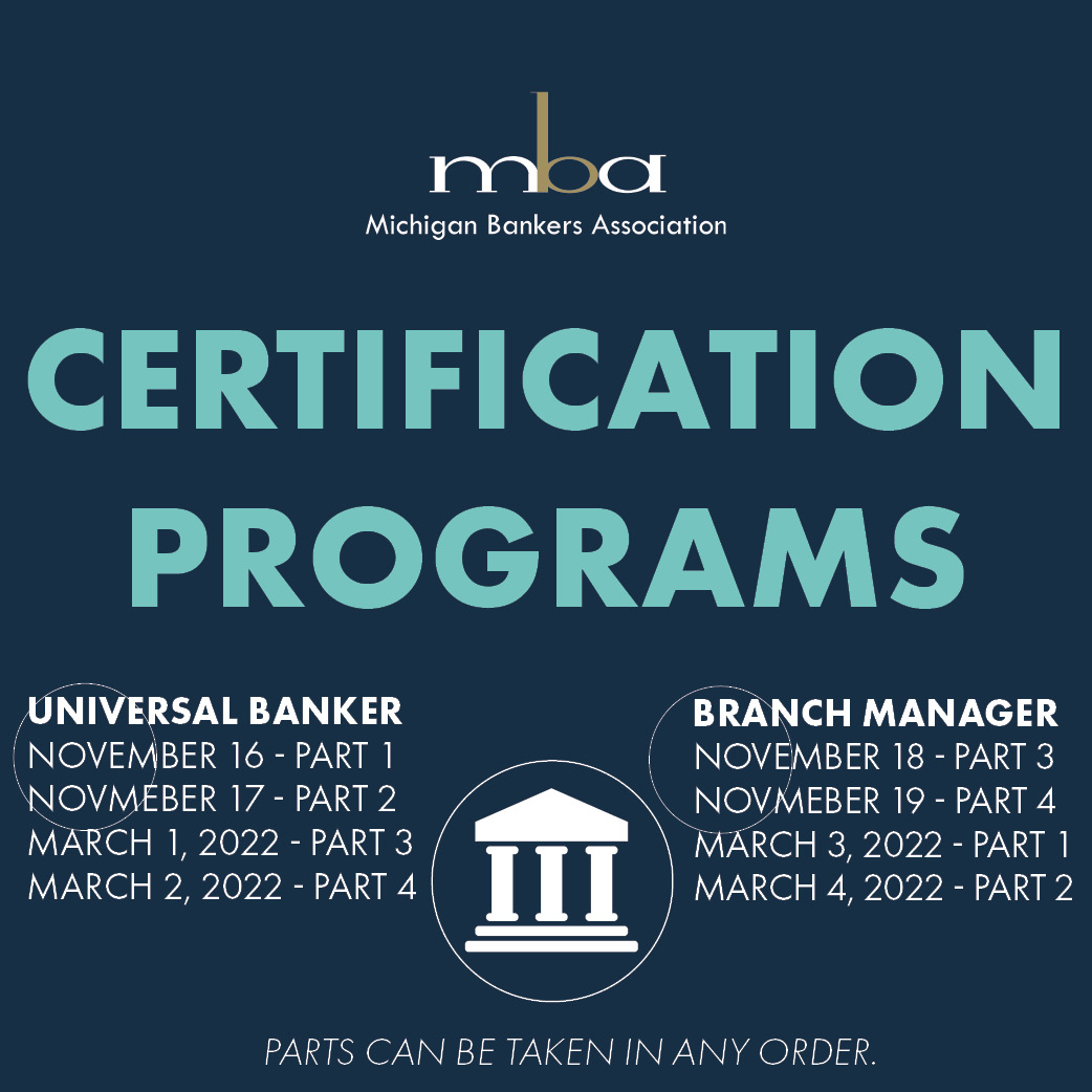 Branch Manager Certification Part Four 12/9/22